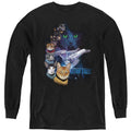 Star Trek Cats Feline Galaxy Youth Long Sleeve T-Shirt