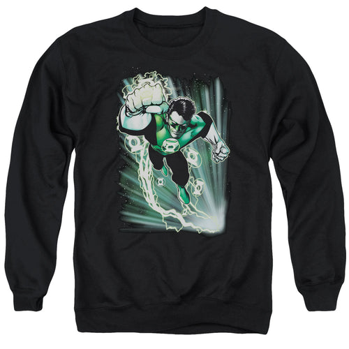 Justice League Emerald Energy Crewneck Sweatshirt