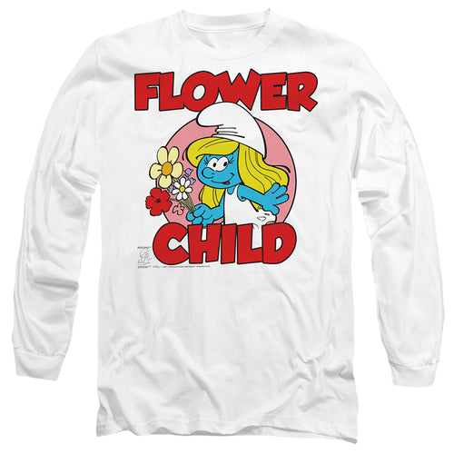 The Smurfs Flower Child Long Sleeve T-Shirt