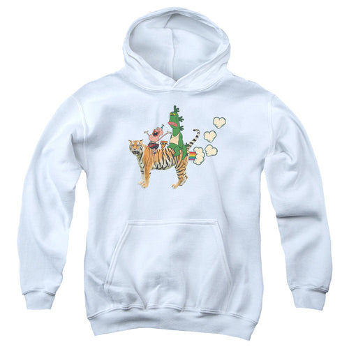 Uncle Grandpa Fart Hearts Youth Hoodie