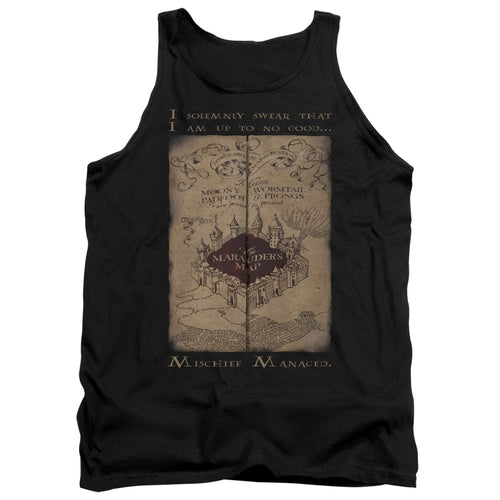 Harry Potter Marauders Map Words Tank Top