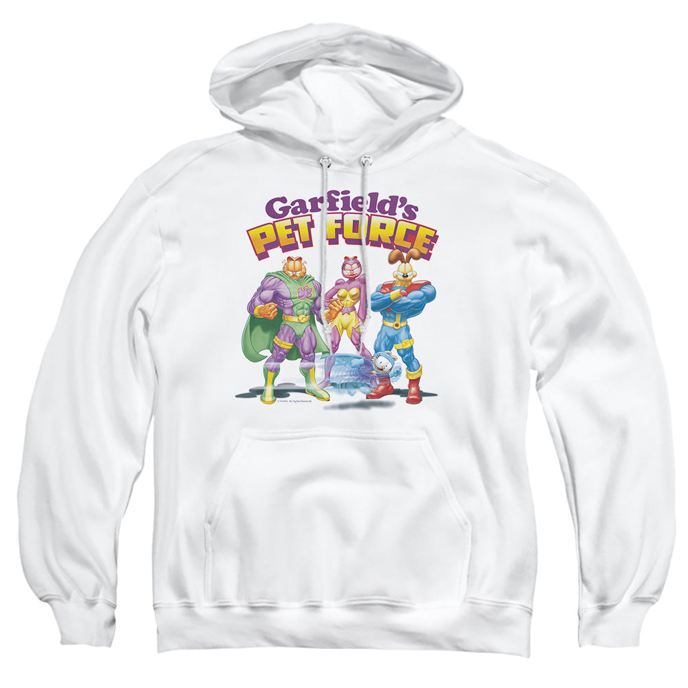 Garfield Heroes Await Pullover Hoodie