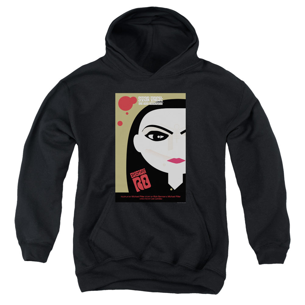 Star Trek Ensign Ro Black Youth Hoodie