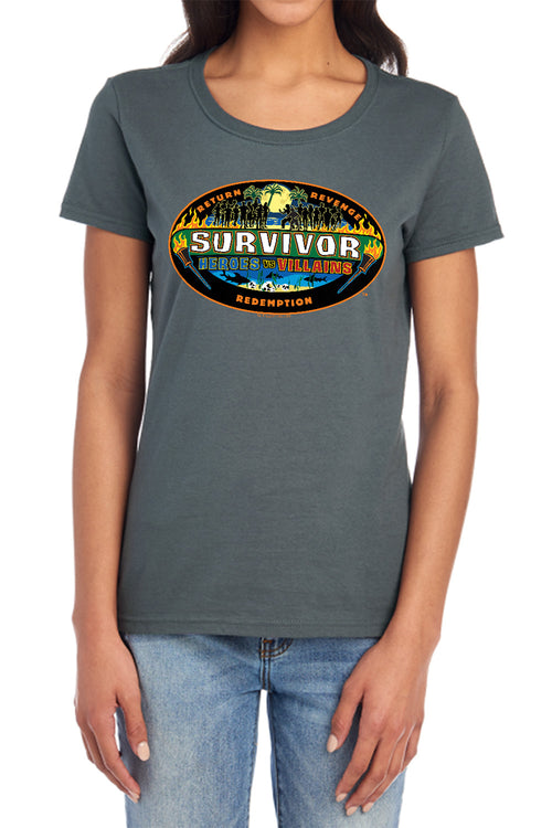 Survivor Heroes vs Villains Womens T-Shirt