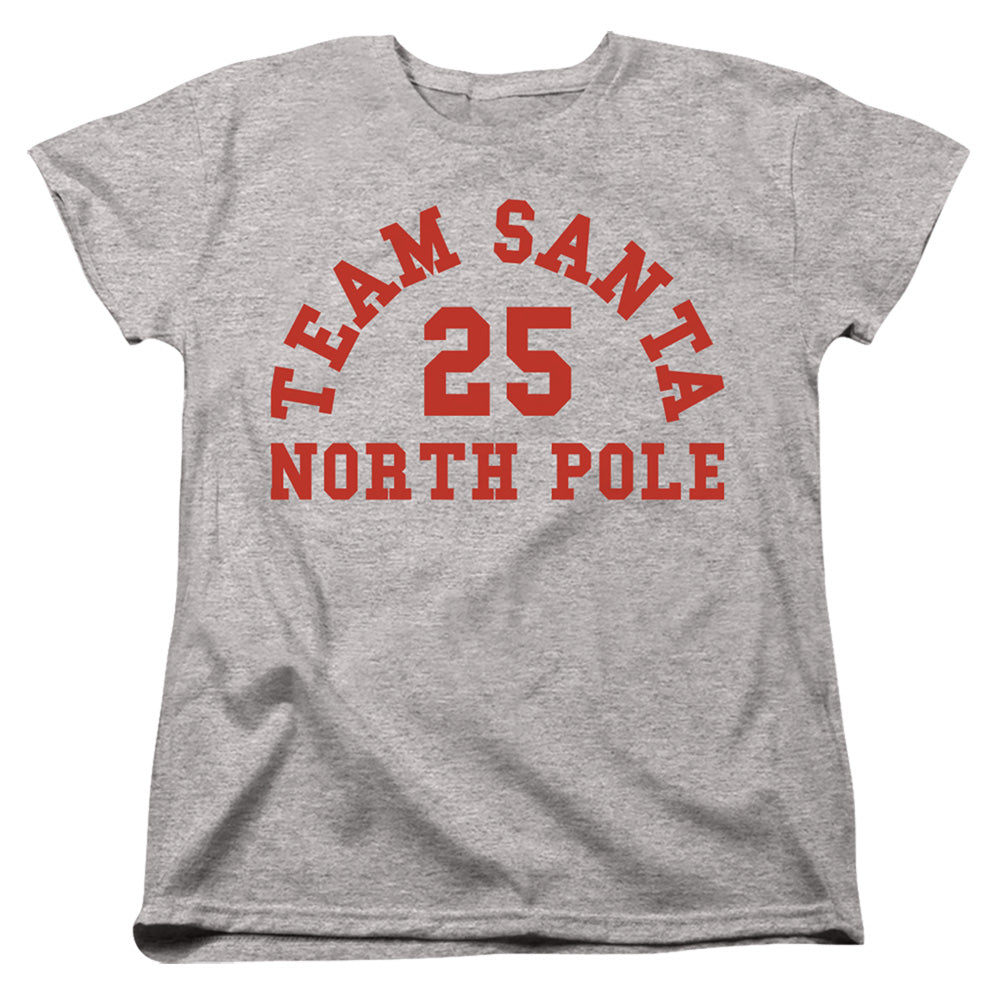 Christmas Team Santa North Pole Womens T-Shirt