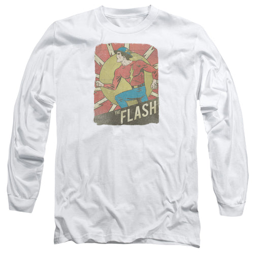 The Flash Tattered Poster Long Sleeve T-Shirt