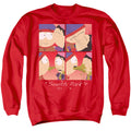 South Park Valentine's Day Kyle and Wendy Squares Crewneck Sweatshirt