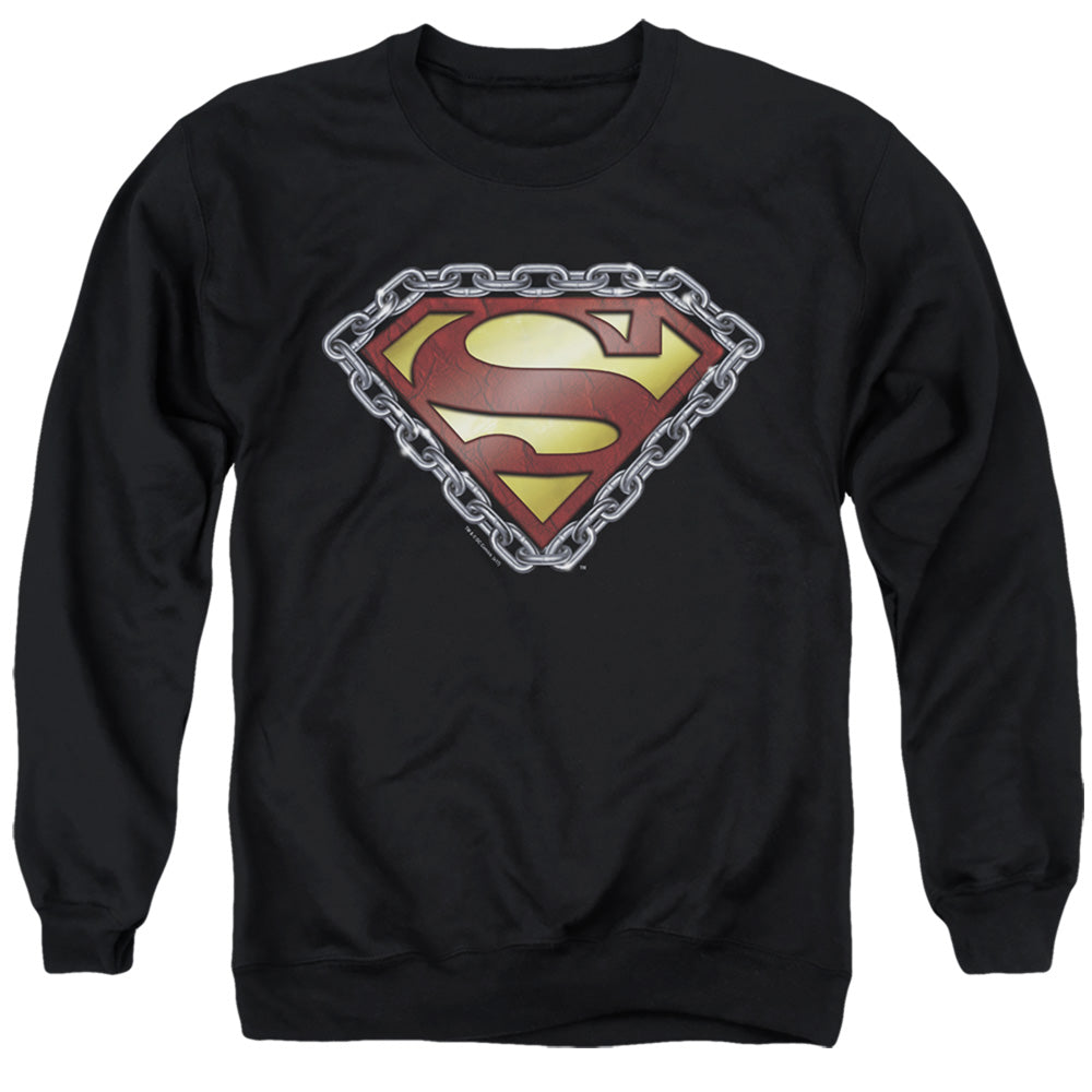Superman Chained Shield Crewneck Sweatshirt