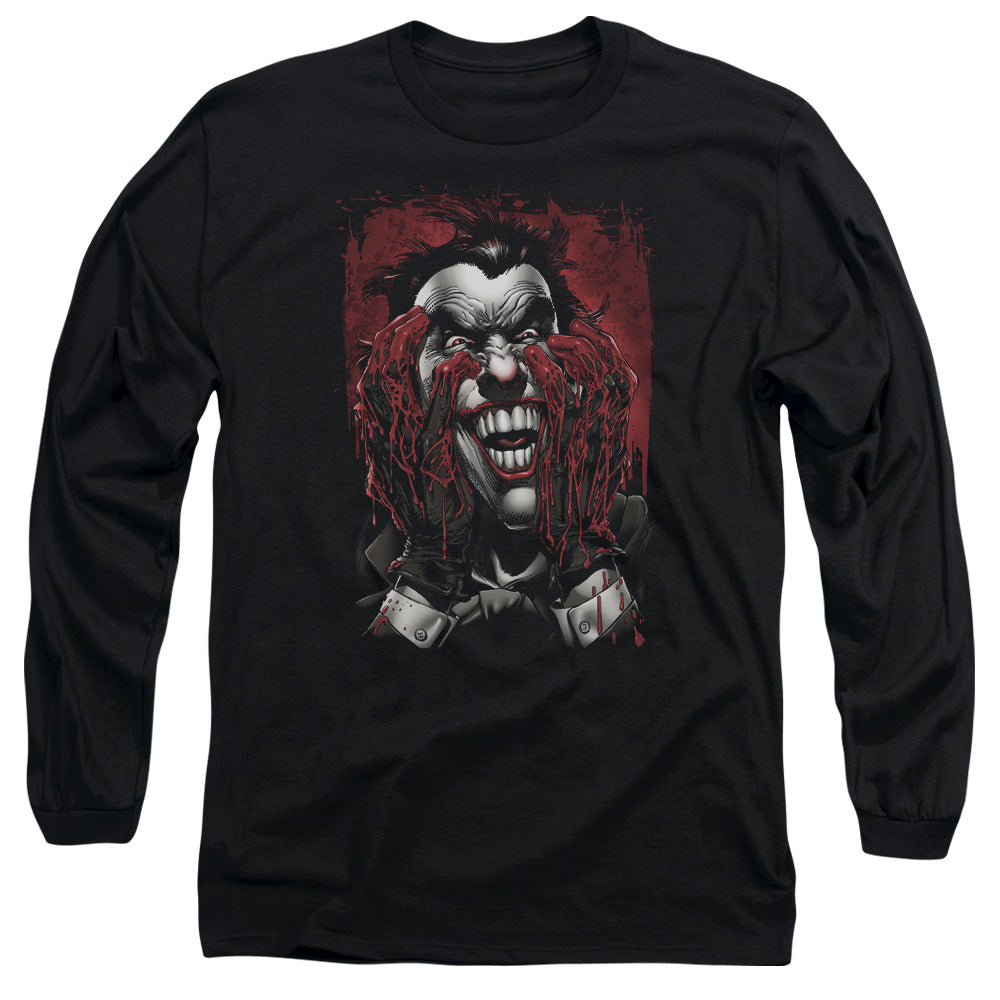Batman Blood In Hands Long Sleeve T-Shirt