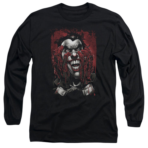 Batman Blood In Hands Long Sleeve T-Shirt