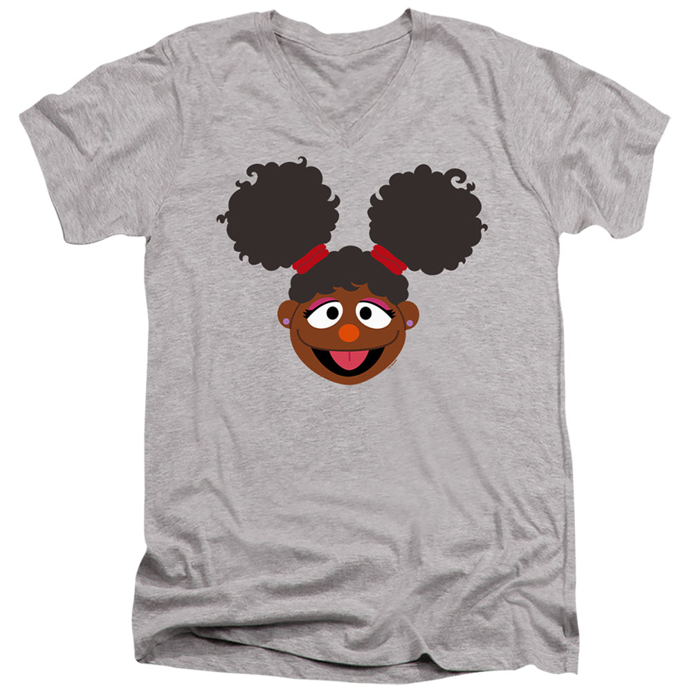 Sesame Street Gabrielle Face V-Neck T-Shirt