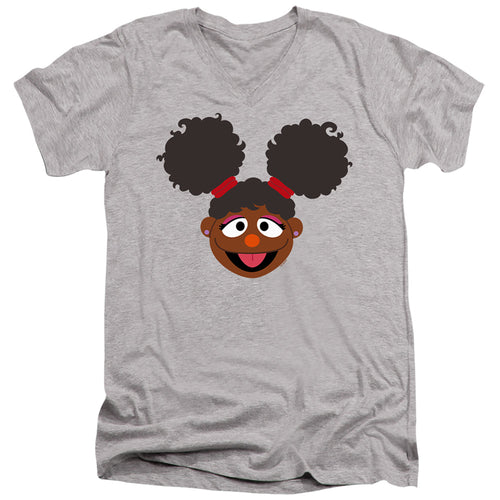 Sesame Street Gabrielle Face V-Neck T-Shirt