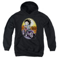 Betty Boop Wild Biker Youth Hoodie