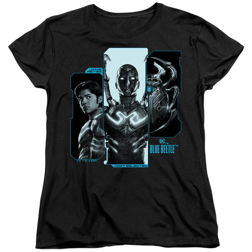 Blue Beetle Host Reyes Womens T-Shirt