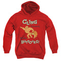 Ren and Stimpy Cling Tenaciously to My Buttocks Youth Hoodie