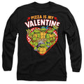 Teenage Mutant Ninja Turtles Pizza Is My Valentine Long Sleeve T-Shirt