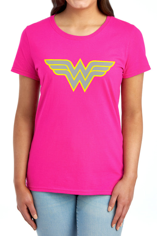 DC Comics Ww Logo Womens T-Shirt