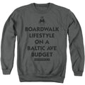 Monopoly Lifestyle vs Budget Crewneck Sweatshirt
