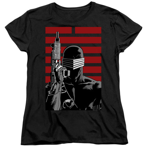 G.I. Joe Snake Eyes Ninja Womens T-Shirt