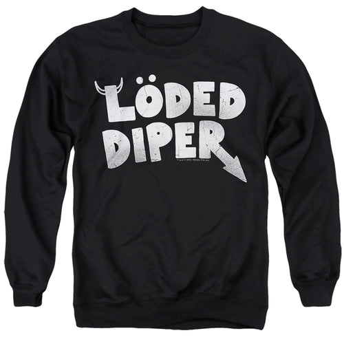 Diary of a Wimpy Kid Loded Diper Distressed Logo Crewneck Sweatshirt