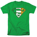 Superman Irish Shield Kelly Green T-Shirt