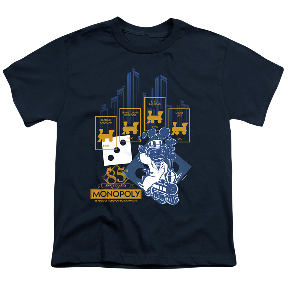Monopoly The True Railroad Tycoon Youth/Toddler T-Shirt