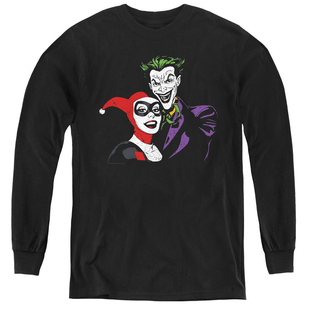 Batman Joker & Harley Youth Long Sleeve T-Shirt