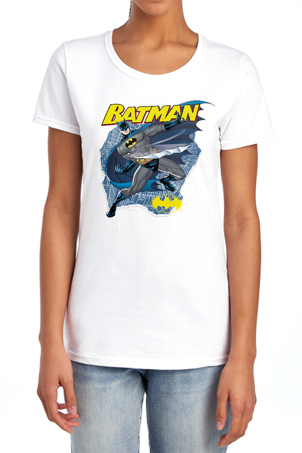 Batman Taste The Metal Womens T-Shirt