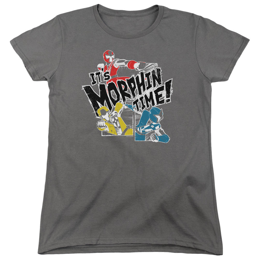 Power Rangers: Ninja Steel Panels Womens T-Shirt