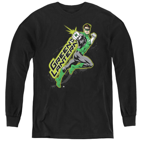 Green Lantern Among The Stars Youth Long Sleeve T-Shirt