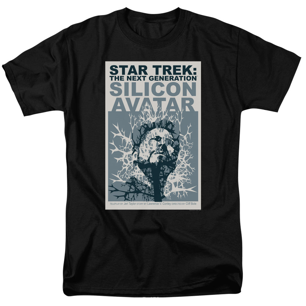 Star Trek Silicon Avatar Black T-Shirt