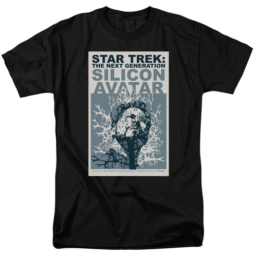 Star Trek Silicon Avatar Black T-Shirt