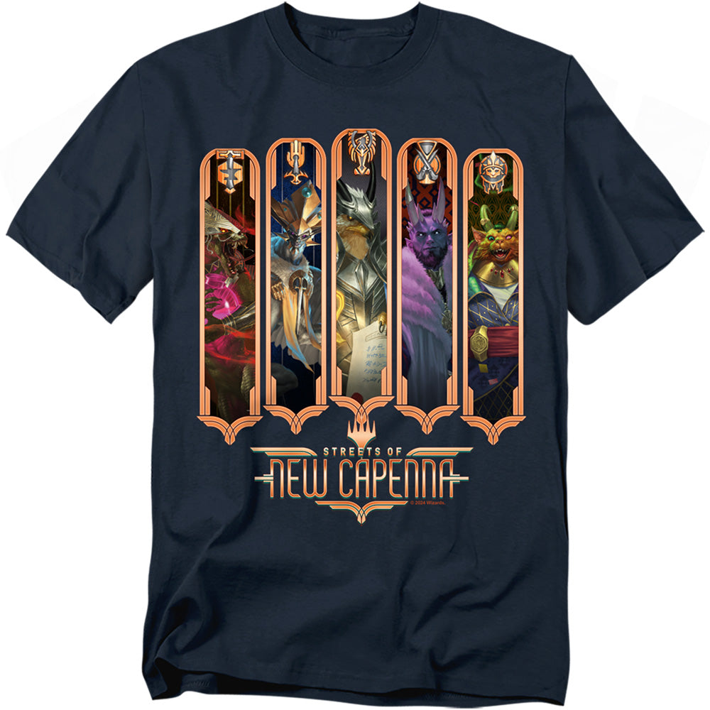 Magic the Gathering The Five Houses T-Shirt