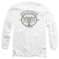 Yellowstone Dutton Ranch Longhorn Skull Long Sleeve T-Shirt