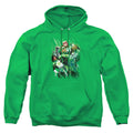 Green Lantern Power Of The Rings Pullover Hoodie