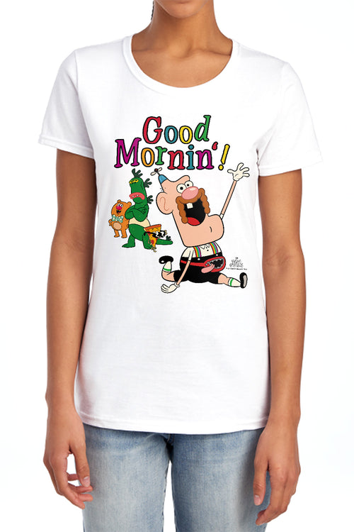 Uncle Grandpa Good Mornin'! Womens T-Shirt