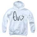 Elvis Presley Sketchy Name Youth Hoodie