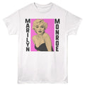 Portrait Marilyn Monroe t-shirt in white