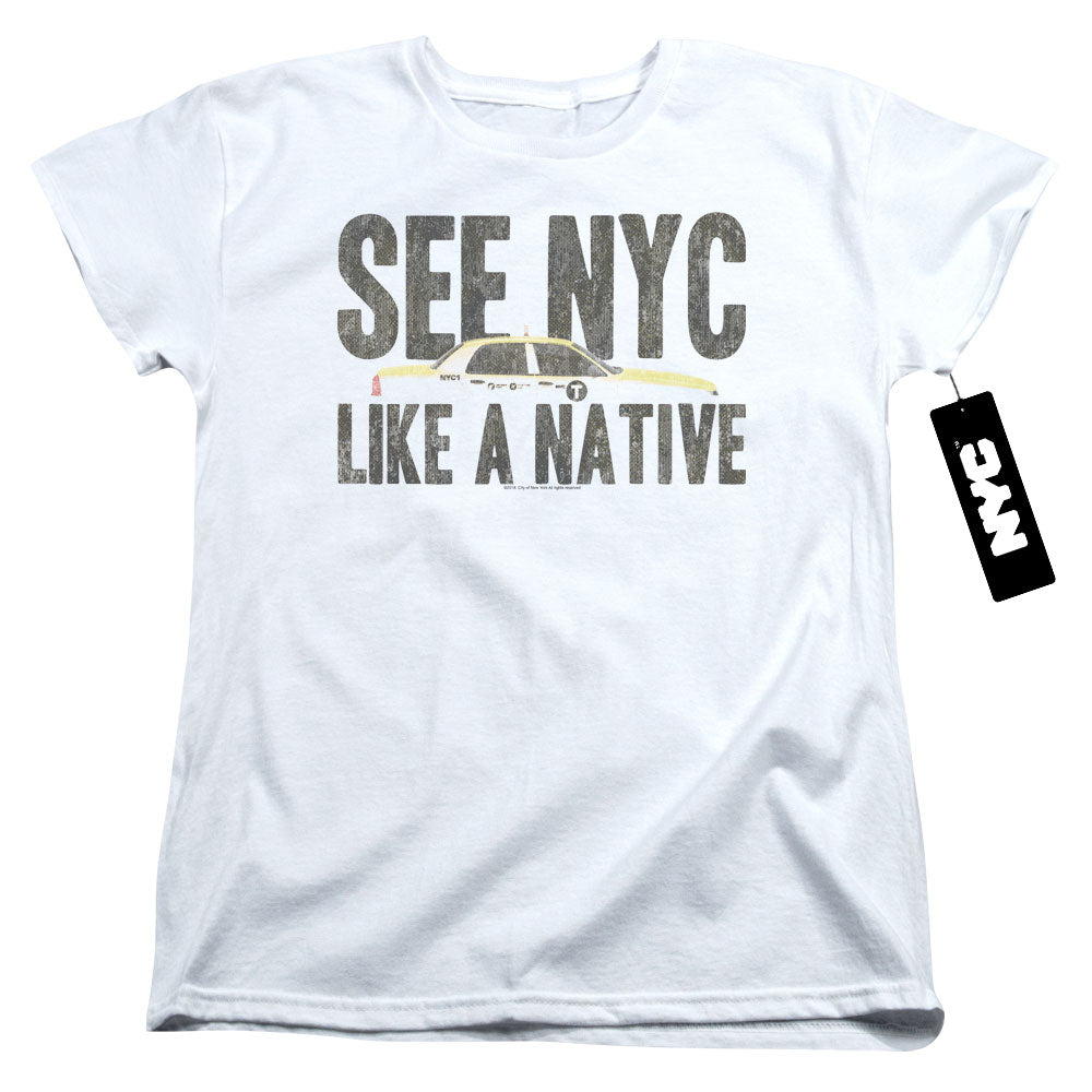 New York City Like a Native Womens T-Shirt