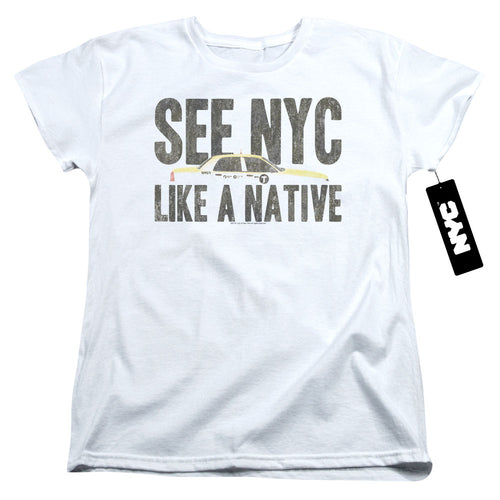 New York City Like a Native Womens T-Shirt