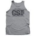 CSI Distressed Logo Tank Top