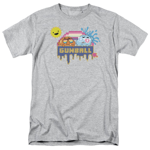 The Amazing World of Gumball Pixel Sunshine Logo T-Shirt