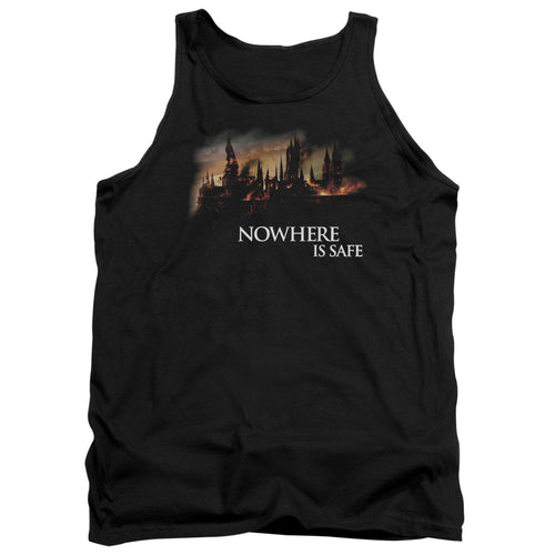 Harry Potter Burning Hogwarts Tank Top