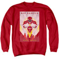 Mighty Morphin Power Rangers Red Deco Crewneck Sweatshirt