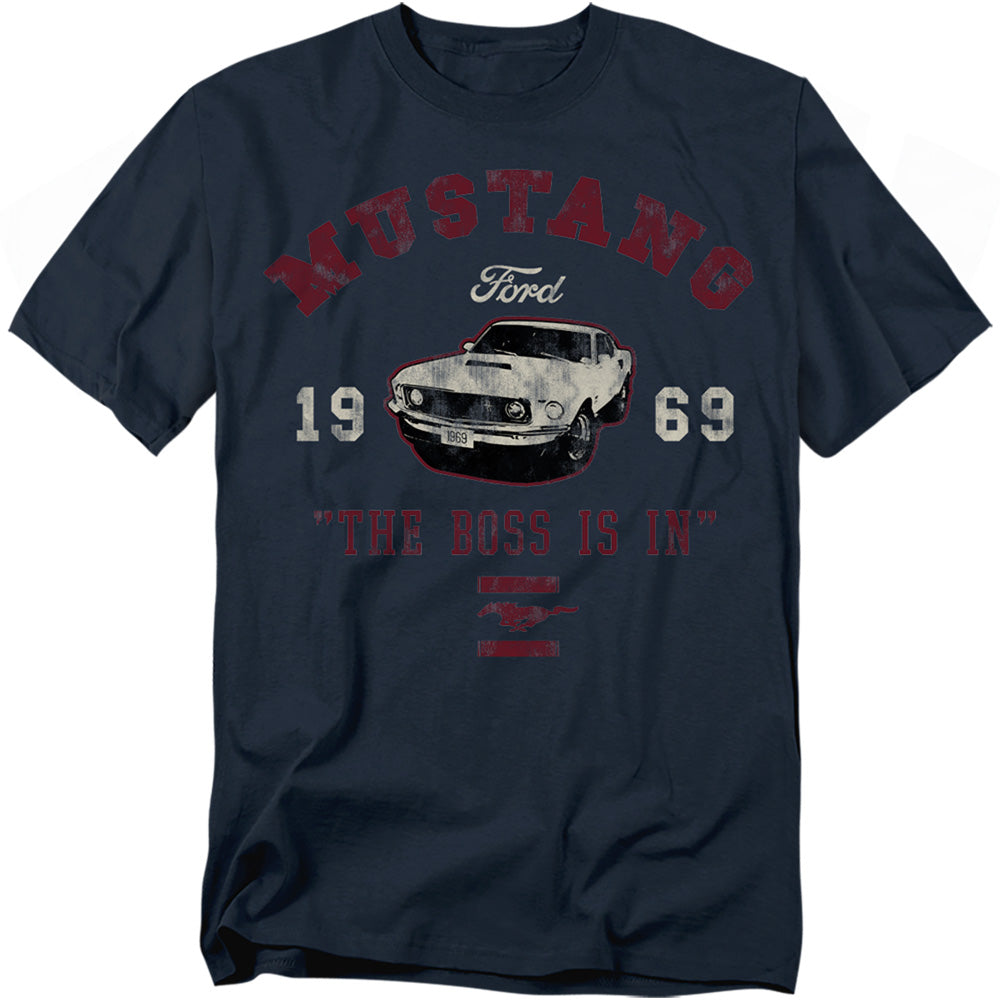 Ford Mustang The Boss Is In T-Shirt