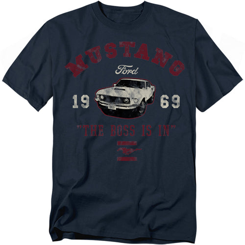 Ford Mustang The Boss Is In T-Shirt