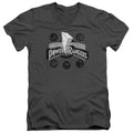 Mighty Morphin Power Rangers Power Coins V-Neck T-Shirt