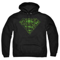 Superman Circuits Shield Pullover Hoodie