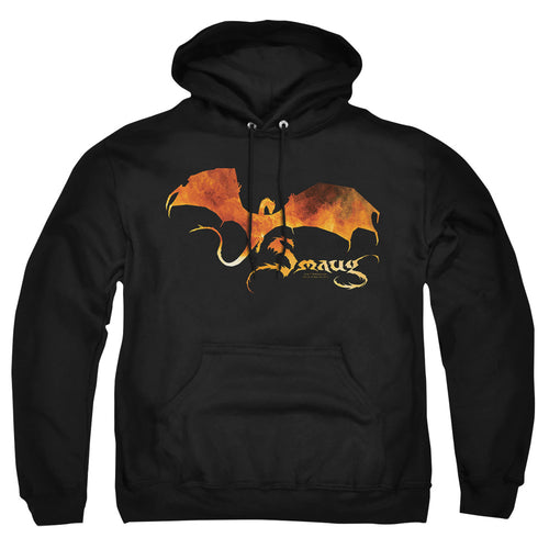 The Hobbit Smaug On Fire Pullover Hoodie