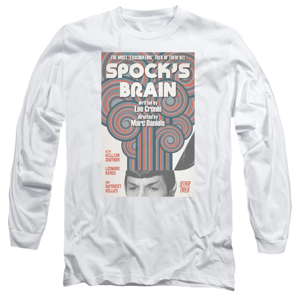 Star Trek Juan Ortiz Spock's Brain Long Sleeve T-Shirt